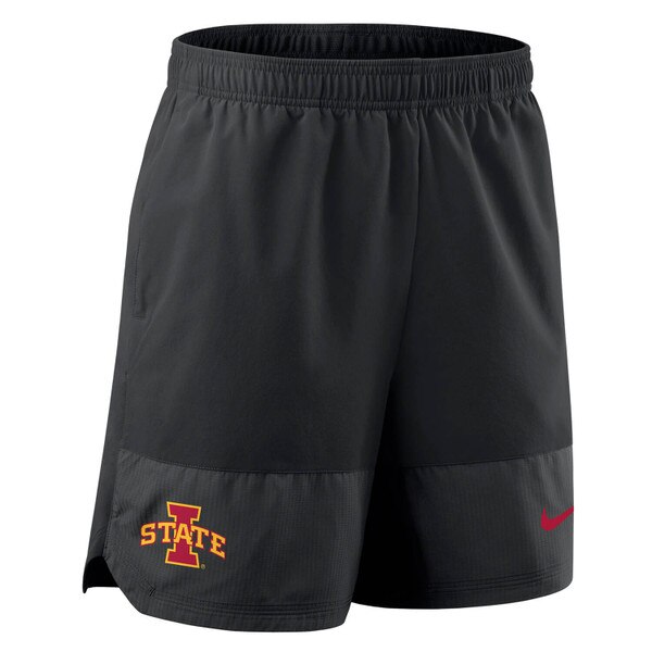 Nike® I-State Fanwear 26 Black Dri-Fit Woven Shorts